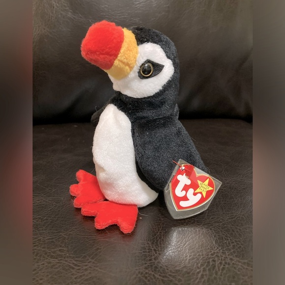 Vintage TY Beanie Baby Puffer the Penguin - Picture 1 of 5